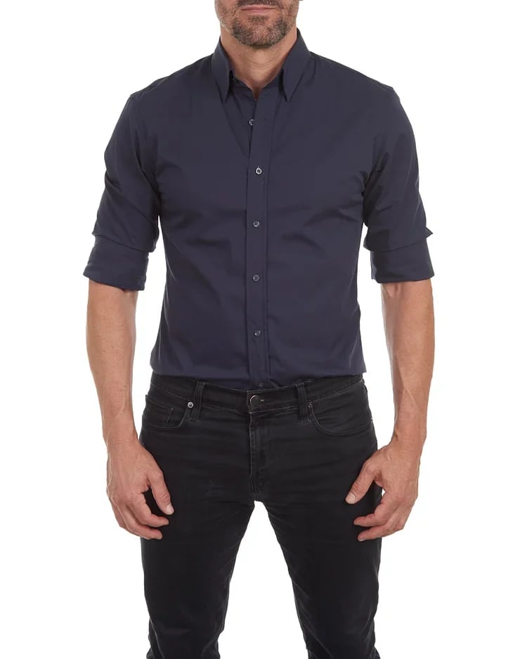 👔 Oxford Stretch Zip Shirt - Buy 2 and Enjoy Free Shipping! 👍