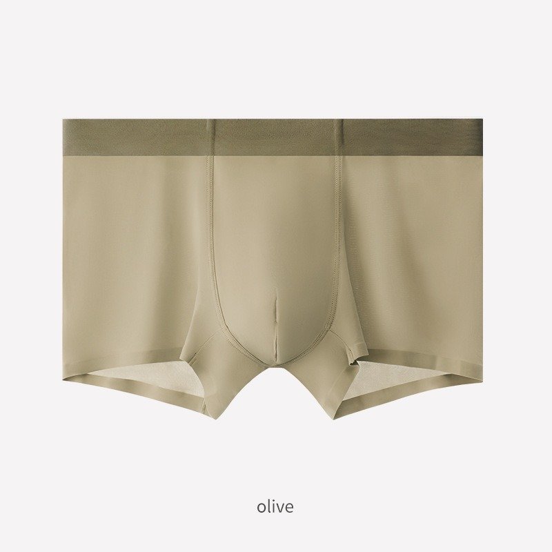 Stay Cool and Comfortable with Our Men's Breathable Ice Silk Underwear