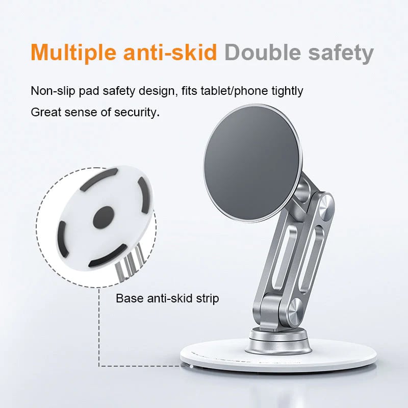 🔧Versatile Hands-Free Solution: Mechanical Arm Magnetic Phone Tablet Holder