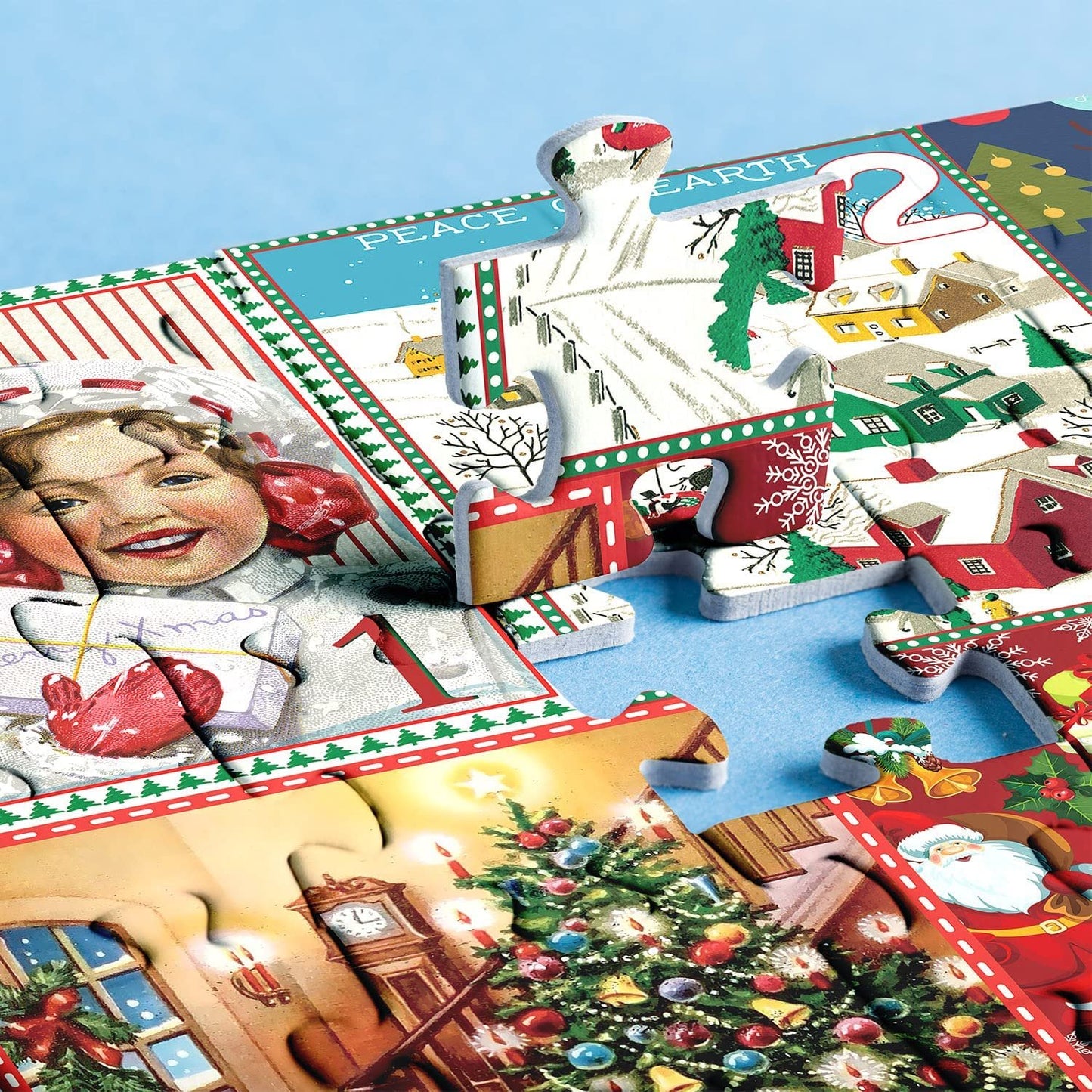 🎄Christmas Advent Calendar Puzzle Fun! 🧩 Count Down to the Holidays with Jigsaw Puzzles!