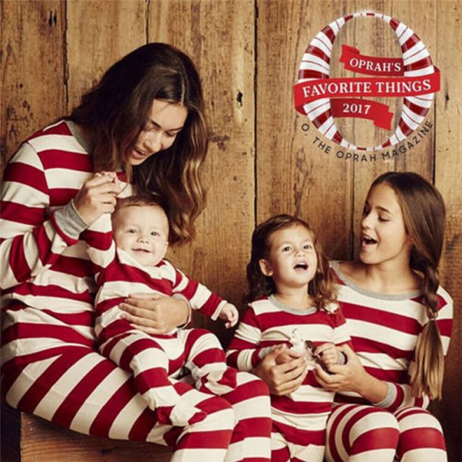 🎁🎅 Start the Festive Season Early with our Christmas Red Striped Family Pajamas - 50% Off Pre-Sale! 🎄🎁