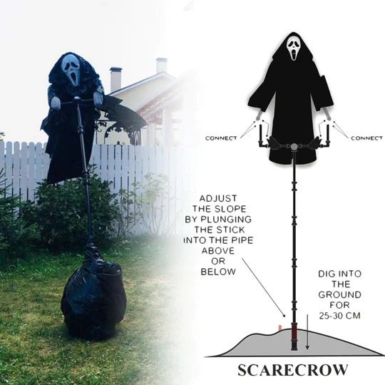 Don't Miss Our Halloween 50% Off Special on the Scream ScareCrow - Limited Time Only!