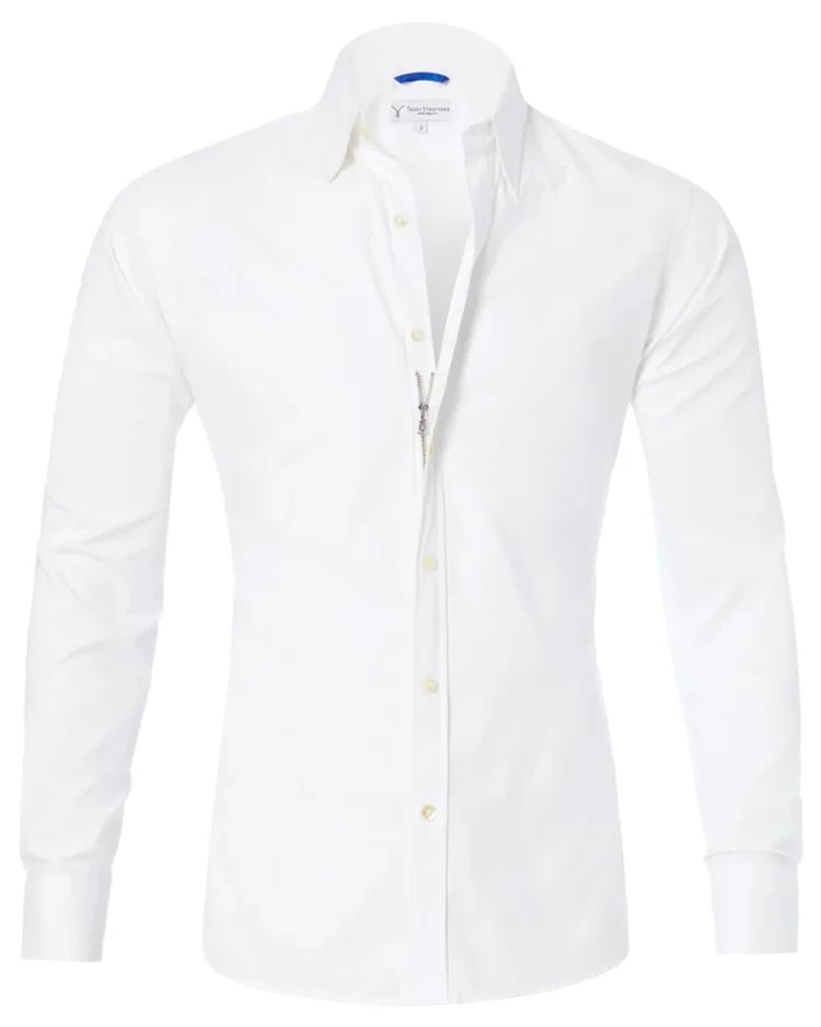 👔 Oxford Stretch Zip Shirt - Buy 2 and Enjoy Free Shipping! 👍