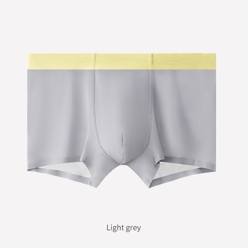 Stay Cool and Comfortable with Our Men's Breathable Ice Silk Underwear