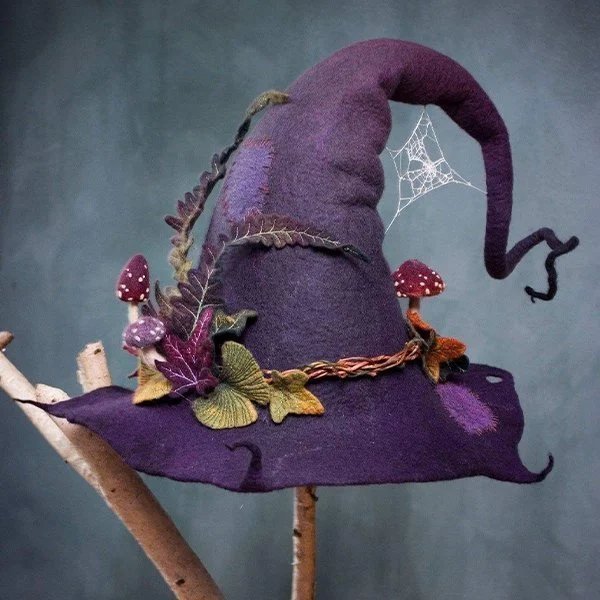 Cast a Spell on Your Halloween Party with Our Felt Witch Hats