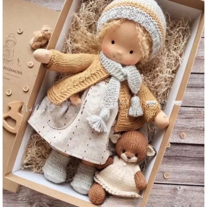 🎁🎁The Perfect Gift for Children - Exquisite Handcrafted Waldorf Dolls👧(Buy 2, Get Free Shipping)