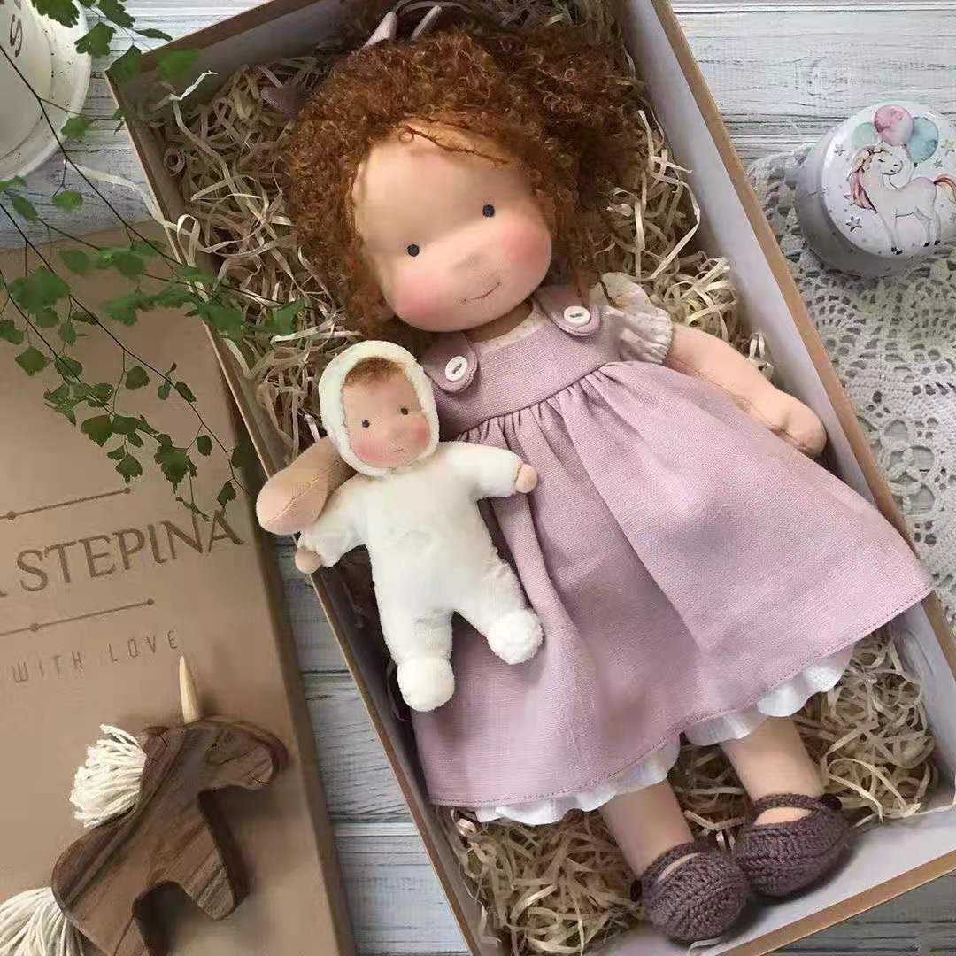 🎁🎁The Perfect Gift for Children - Exquisite Handcrafted Waldorf Dolls👧(Buy 2, Get Free Shipping)