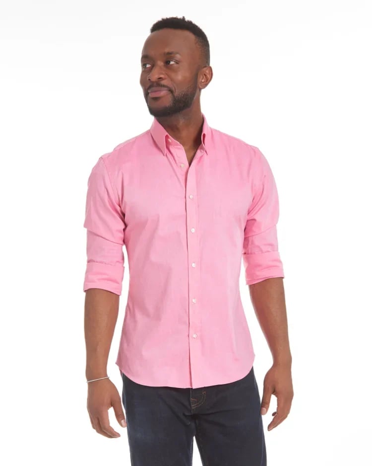 👔 Oxford Stretch Zip Shirt - Buy 2 and Enjoy Free Shipping! 👍