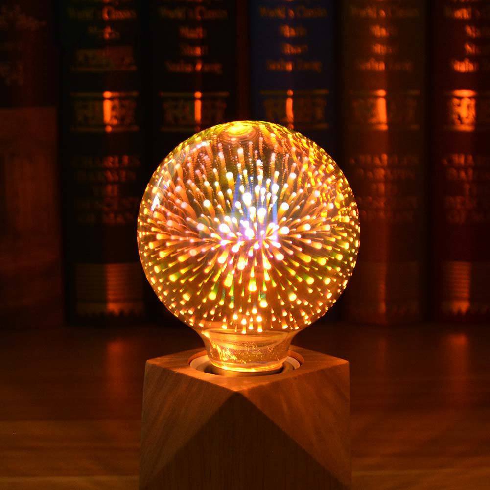 🌈💡3D Fireworks LED Light Bulb - Summer Sale 40% OFF