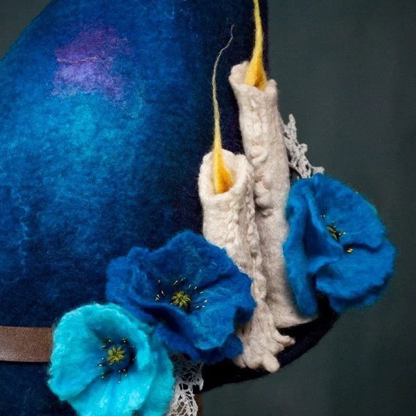 Cast a Spell on Your Halloween Party with Our Felt Witch Hats