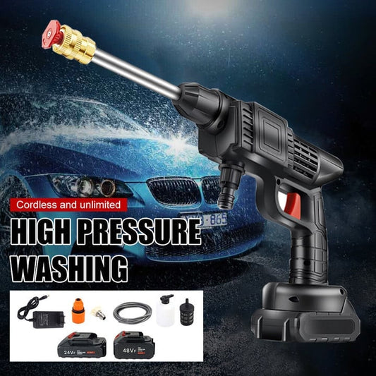 🔥Experience the Power of the Cordless Portable High Pressure Spray Water Gun!🔥