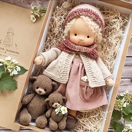 🎁🎁The Perfect Gift for Children - Exquisite Handcrafted Waldorf Dolls👧(Buy 2, Get Free Shipping)