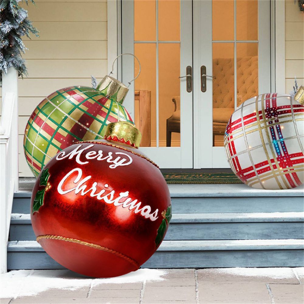 Joyful Holiday Decor: Pre-Sale of Outdoor PVC Inflatable Decorative Ball 🎉Christmas