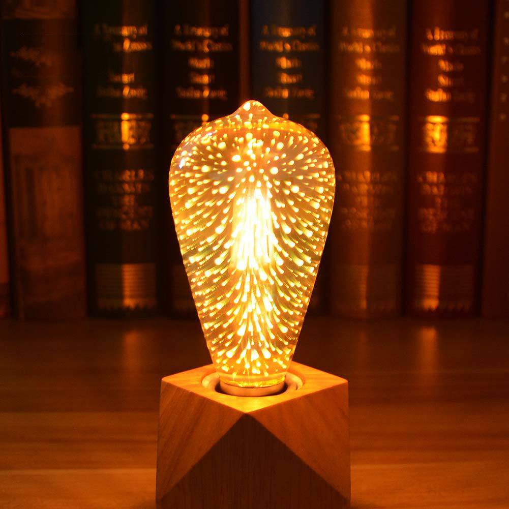 🌈💡3D Fireworks LED Light Bulb - Summer Sale 40% OFF