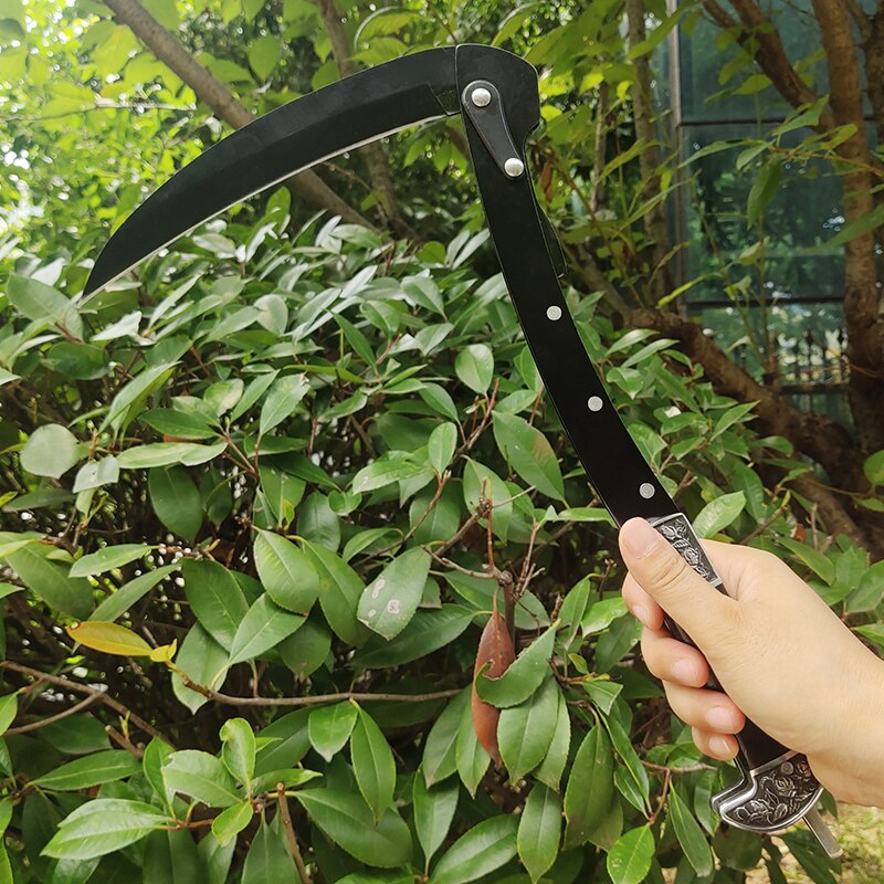 Effortlessly Tackle Tough Outdoor Jobs with Our High Sharp Folding Sickle