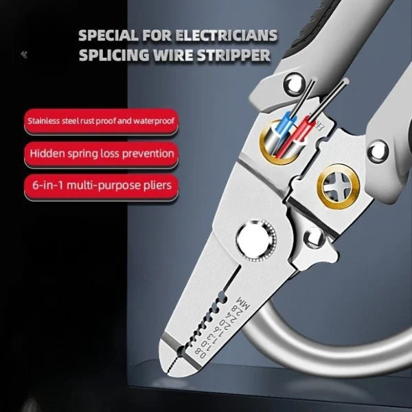 Get the Job Done with Ease Using Our Extreme Cut High-Performance Wire Stripping Plier!