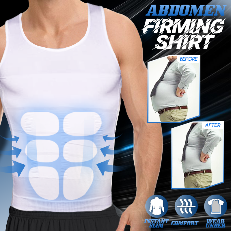 Get a Sculpted Look with Our Abdomen Firming Shirt