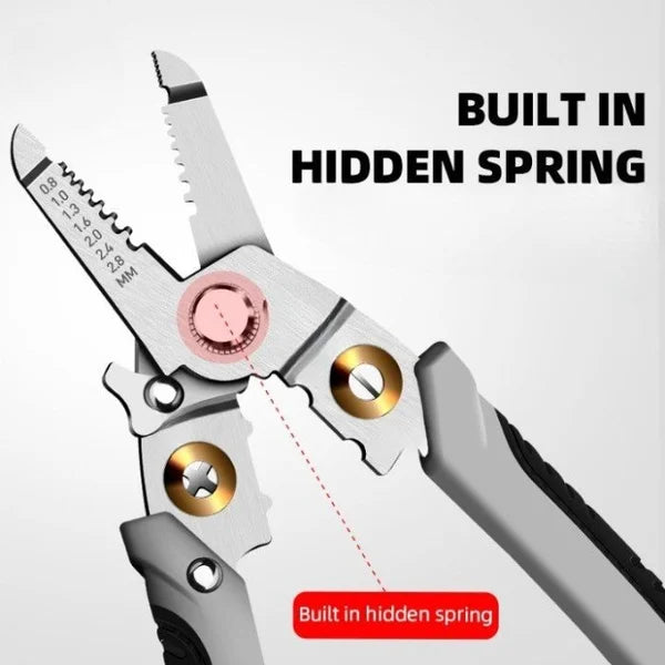 Get the Job Done with Ease Using Our Extreme Cut High-Performance Wire Stripping Plier!