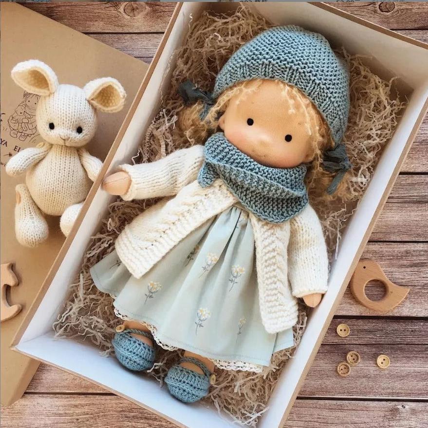 🎁🎁The Perfect Gift for Children - Exquisite Handcrafted Waldorf Dolls👧(Buy 2, Get Free Shipping)